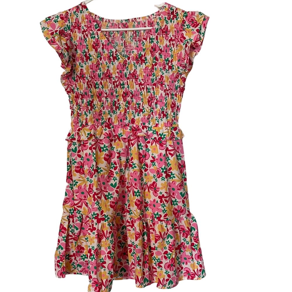 Vibrant Floral Mini Dress
